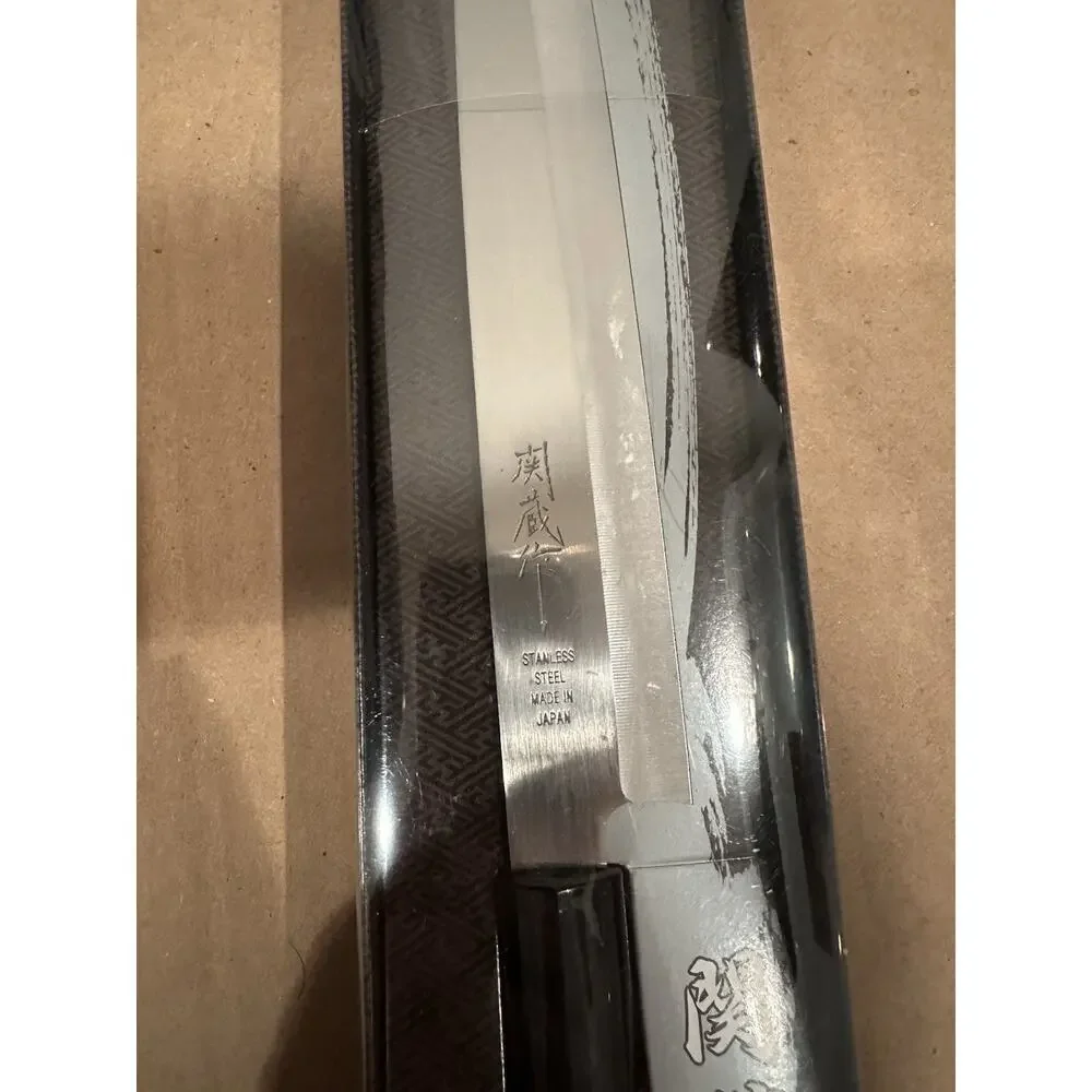Sekizo Sashimi 240mm Stainless Steel Kitchen Chef Natural Wood Handle Japan